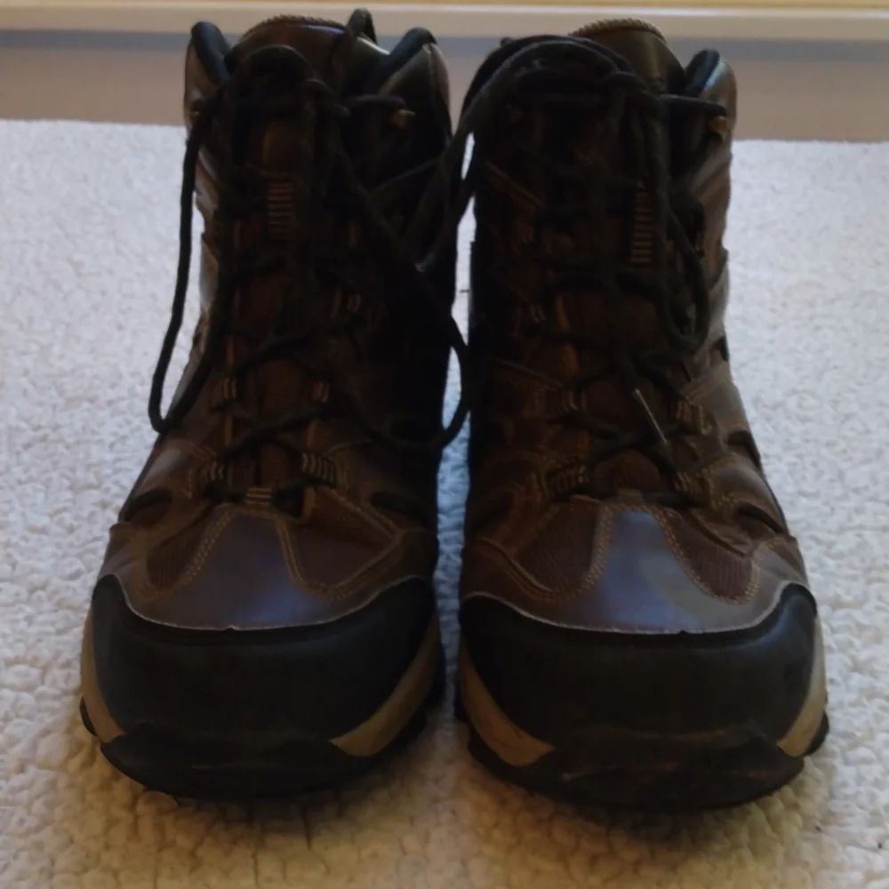 Eddie Bauer Brown Fairmont Hiking Boots 10.5 M